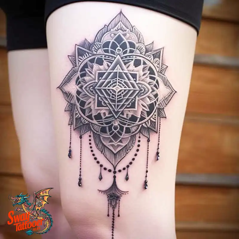 50 Best Feminine Sacred Geometry Tattoo Designs 27 feminine sacred geometry tattoo
