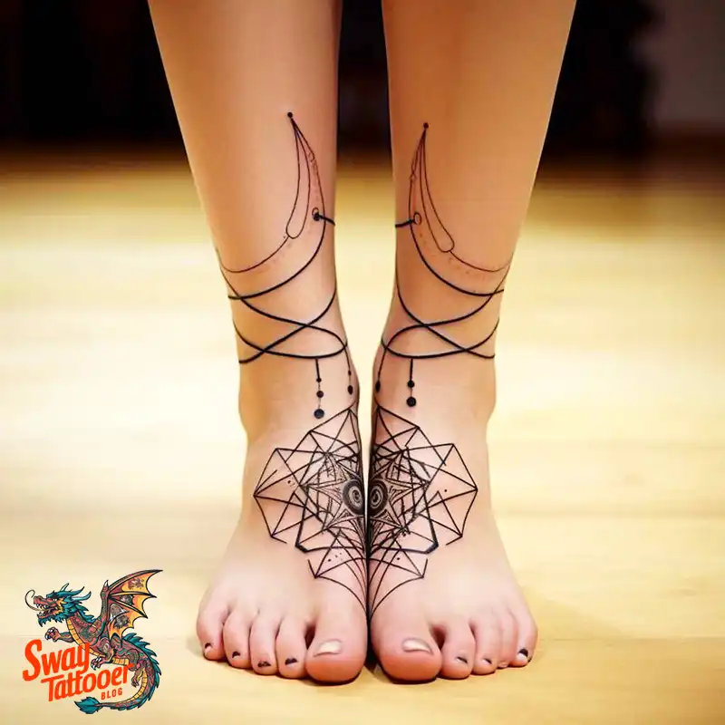 50 Best Feminine Sacred Geometry Tattoo Designs 23 feminine sacred geometry tattoo
