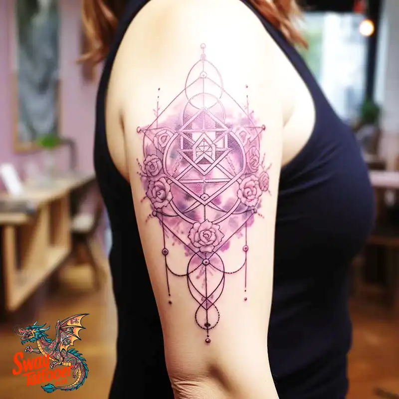 50 Best Feminine Sacred Geometry Tattoo Designs 20 feminine sacred geometry tattoo