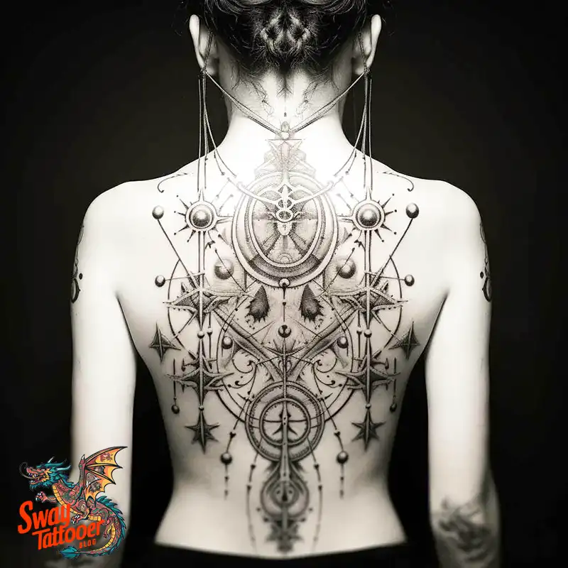50 Best Feminine Sacred Geometry Tattoo Designs 17 feminine sacred geometry tattoo