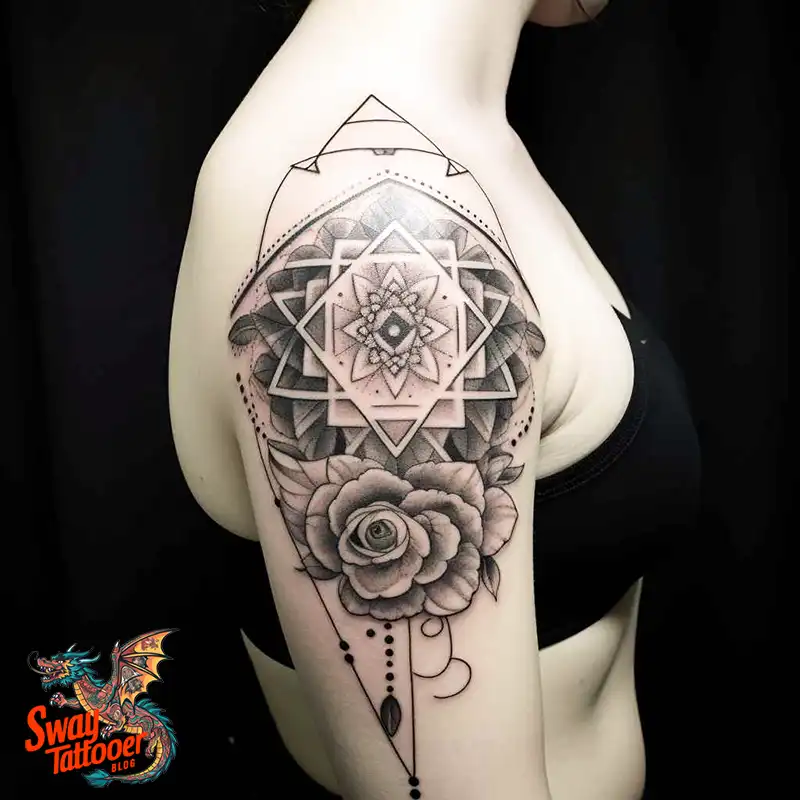 50 Best Feminine Sacred Geometry Tattoo Designs 16 feminine sacred geometry tattoo