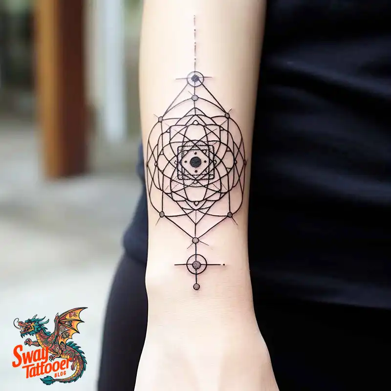 50 Best Feminine Sacred Geometry Tattoo Designs 14 feminine sacred geometry tattoo