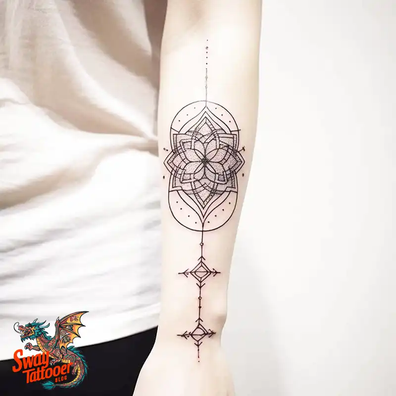50 Best Feminine Sacred Geometry Tattoo Designs 13 feminine sacred geometry tattoo