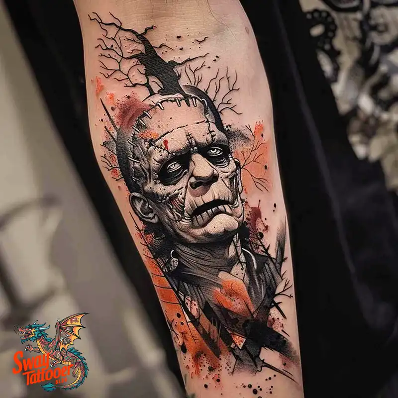 140 Best Frankenstein Tattoo Designs: Monster with Ink 140 frankenstein tattoo