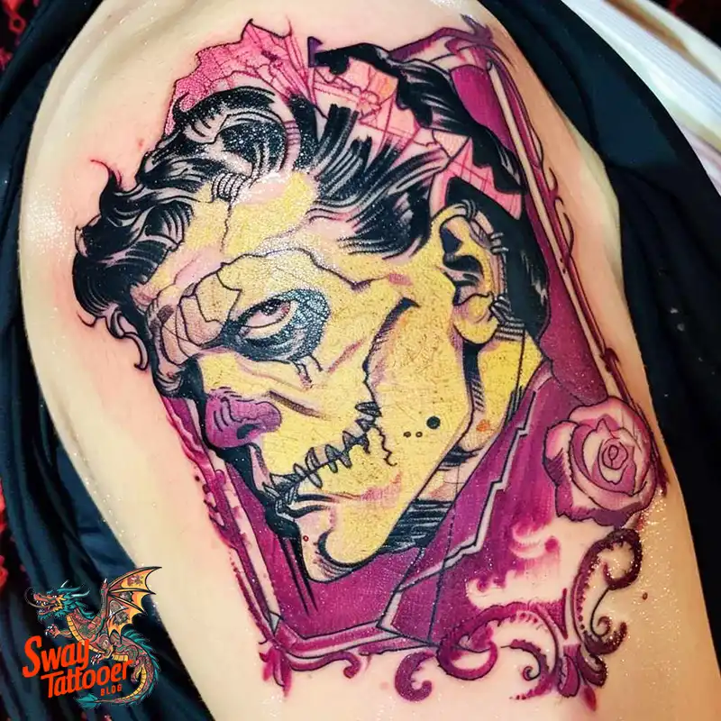 140 Best Frankenstein Tattoo Designs: Monster with Ink 43 frankenstein tattoo