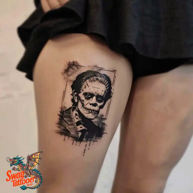 140 Best Frankenstein Tattoo Designs: Monster with Ink 23 frankenstein tattoo