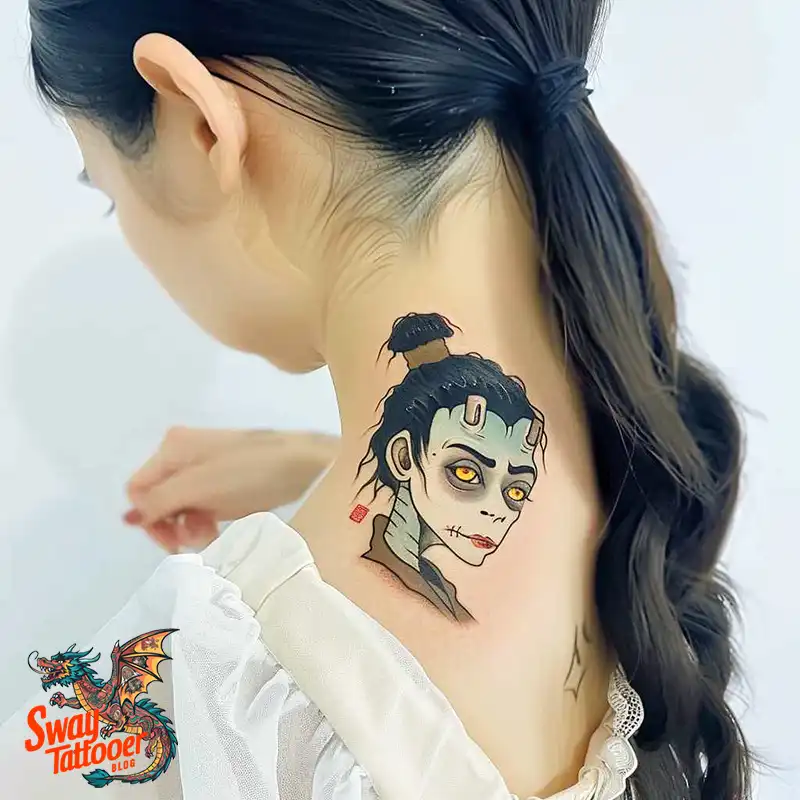 140 Best Frankenstein Tattoo Designs: Monster with Ink 9 frankenstein tattoo