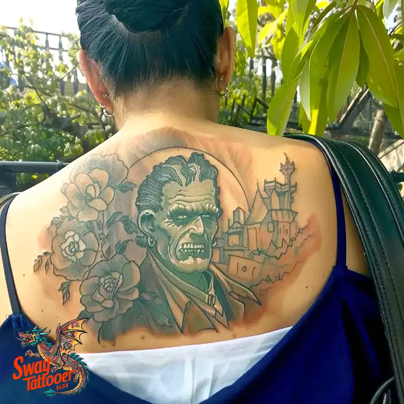 140 Best Frankenstein Tattoo Designs: Monster with Ink 8 frankenstein tattoo