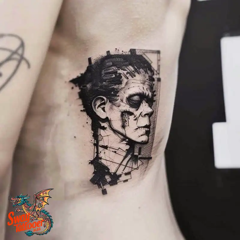 140 Best Frankenstein Tattoo Designs: Monster with Ink 111 frankenstein tattoo