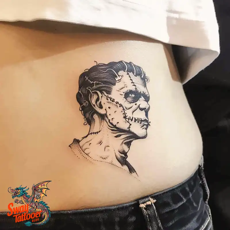 140 Best Frankenstein Tattoo Designs: Monster with Ink 110 frankenstein tattoo