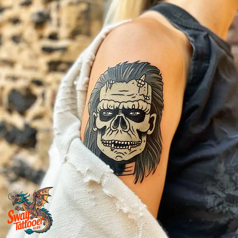 140 Best Frankenstein Tattoo Designs: Monster with Ink 97 frankenstein tattoo