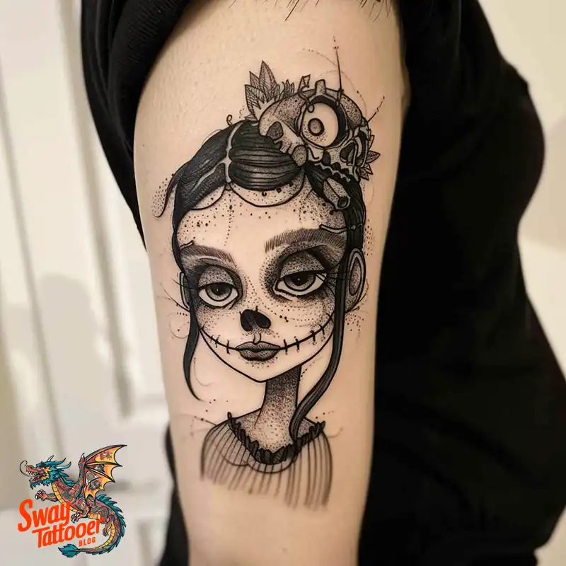 140 Best Frankenstein Tattoo Designs: Monster with Ink 96 frankenstein tattoo