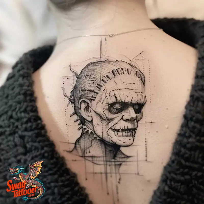 140 Best Frankenstein Tattoo Designs: Monster with Ink 87 frankenstein tattoo