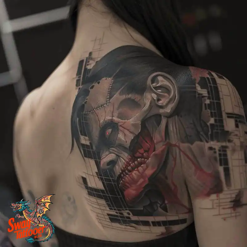 140 Best Frankenstein Tattoo Designs: Monster with Ink 82 frankenstein tattoo