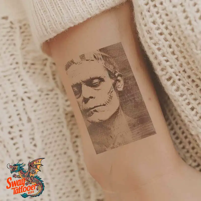 140 Best Frankenstein Tattoo Designs: Monster with Ink 81 frankenstein tattoo