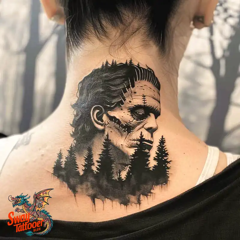 140 Best Frankenstein Tattoo Designs: Monster with Ink 69 frankenstein tattoo