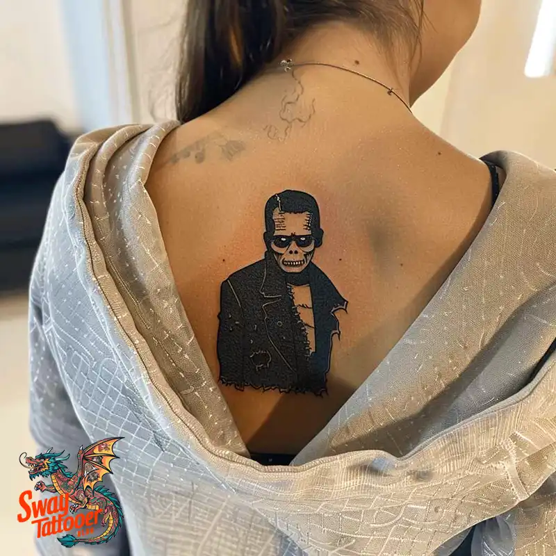 140 Best Frankenstein Tattoo Designs: Monster with Ink 68 frankenstein tattoo