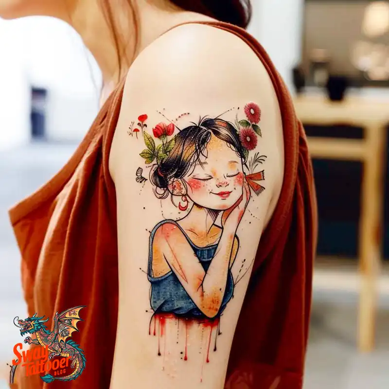 100 Best Girlish Tattoo Ideas: Express Your Feminine Flair 36 girlish tattoo