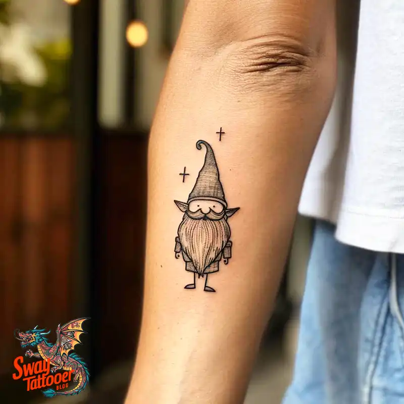 150 Best Gnome Tattoos: Quirky Designs that Bring Magic 49 gnome tattoo