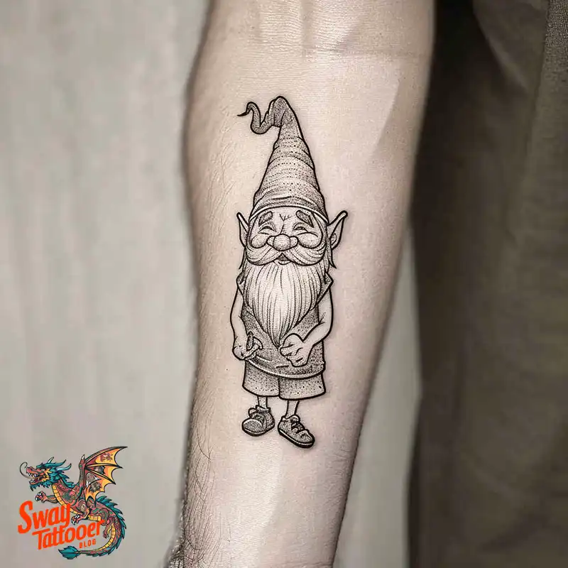 150 Best Gnome Tattoos: Quirky Designs that Bring Magic 46 gnome tattoo