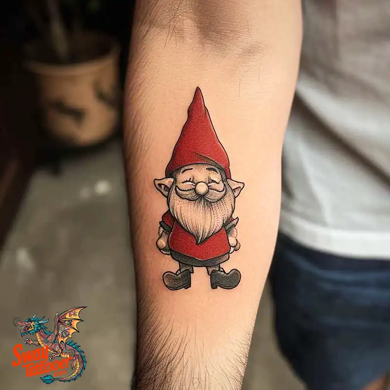150 Best Gnome Tattoos: Quirky Designs that Bring Magic 45 gnome tattoo