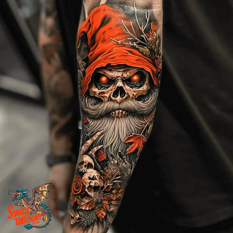 150 Best Gnome Tattoos: Quirky Designs that Bring Magic 43 gnome tattoo