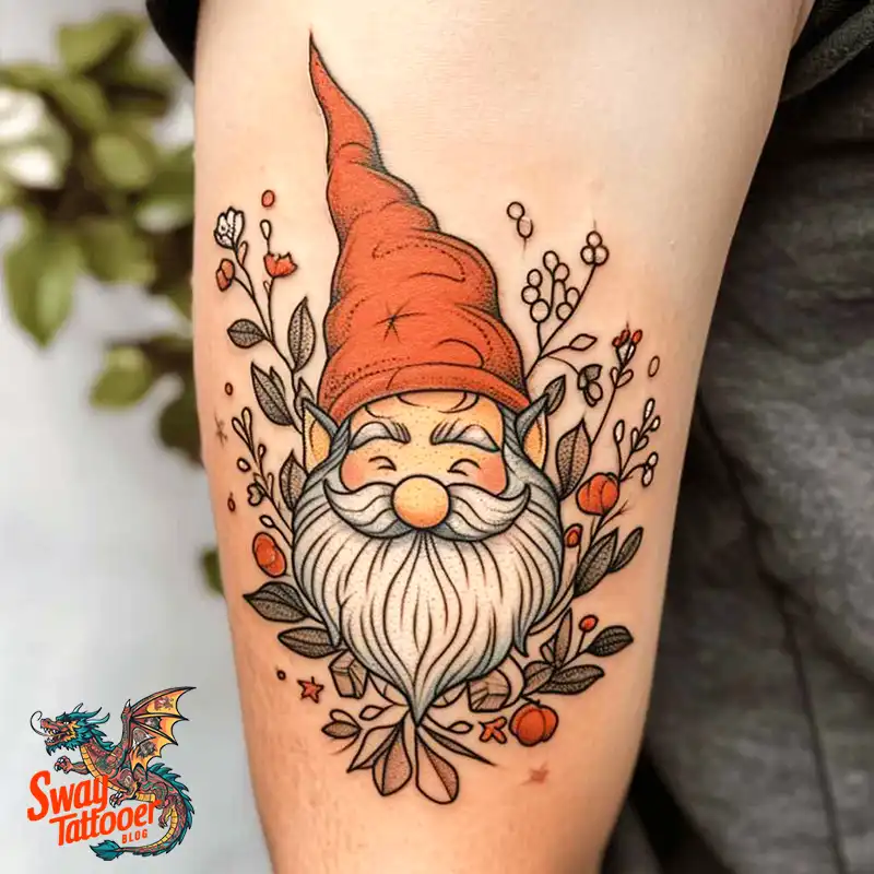 150 Best Gnome Tattoos: Quirky Designs that Bring Magic 140 gnome tattoo