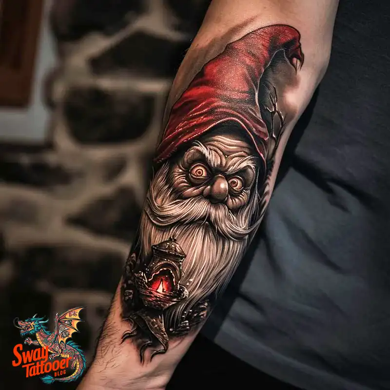 150 Best Gnome Tattoos: Quirky Designs that Bring Magic 41 gnome tattoo