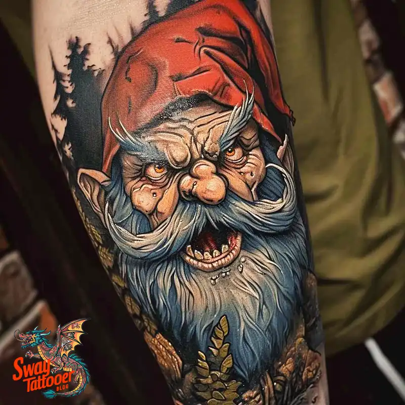 150 Best Gnome Tattoos: Quirky Designs that Bring Magic 39 gnome tattoo