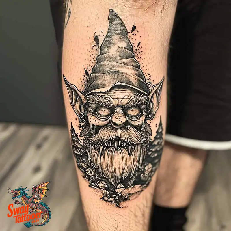 150 Best Gnome Tattoos: Quirky Designs that Bring Magic 37 gnome tattoo