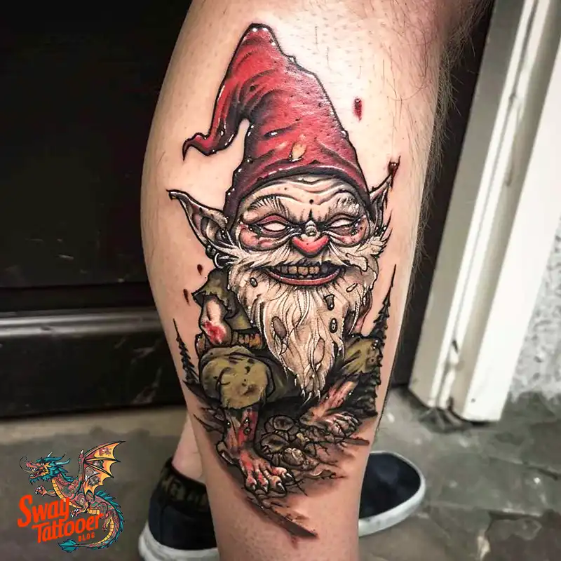 150 Best Gnome Tattoos: Quirky Designs that Bring Magic 29 gnome tattoo