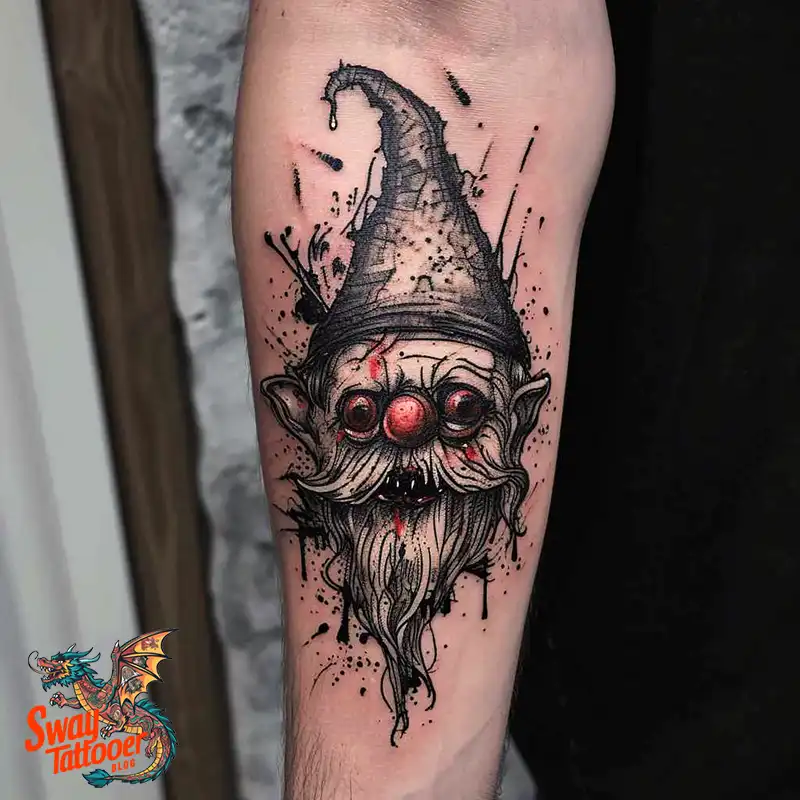 150 Best Gnome Tattoos: Quirky Designs that Bring Magic 31 gnome tattoo