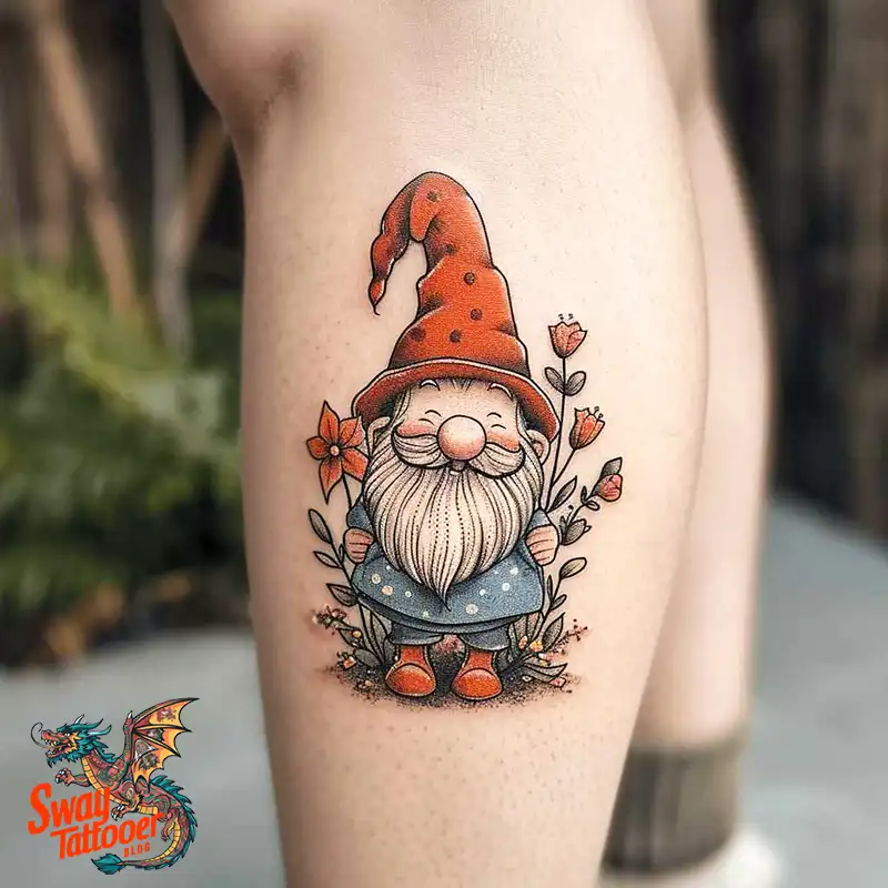 150 Best Gnome Tattoos: Quirky Designs that Bring Magic 139 gnome tattoo