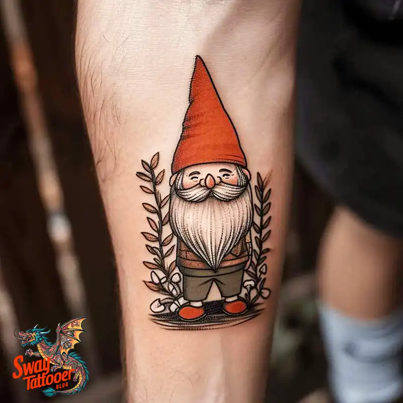 150 Best Gnome Tattoos: Quirky Designs that Bring Magic 138 gnome tattoo