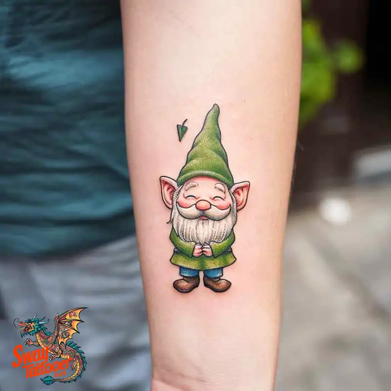 150 Best Gnome Tattoos: Quirky Designs that Bring Magic 18 gnome tattoo