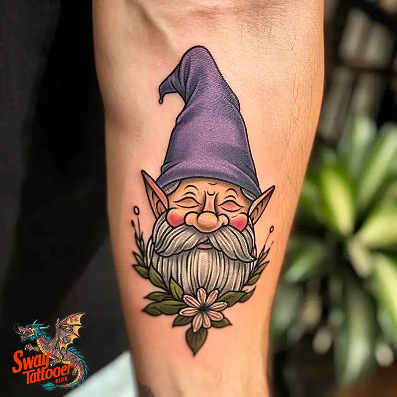 150 Best Gnome Tattoos: Quirky Designs that Bring Magic 15 gnome tattoo