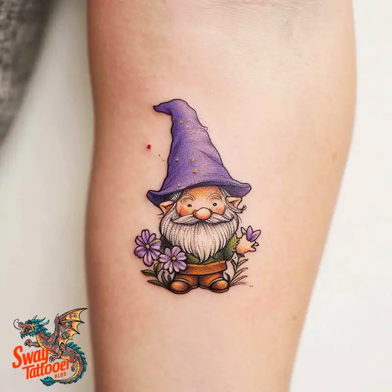 150 Best Gnome Tattoos: Quirky Designs that Bring Magic 14 gnome tattoo