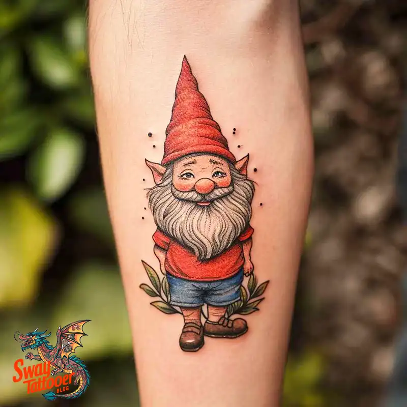150 Best Gnome Tattoos: Quirky Designs that Bring Magic 137 gnome tattoo