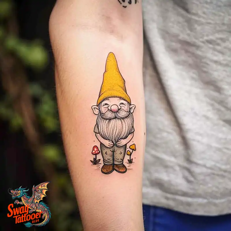150 Best Gnome Tattoos: Quirky Designs that Bring Magic 12 gnome tattoo
