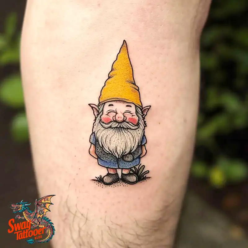 150 Best Gnome Tattoos: Quirky Designs that Bring Magic 11 gnome tattoo