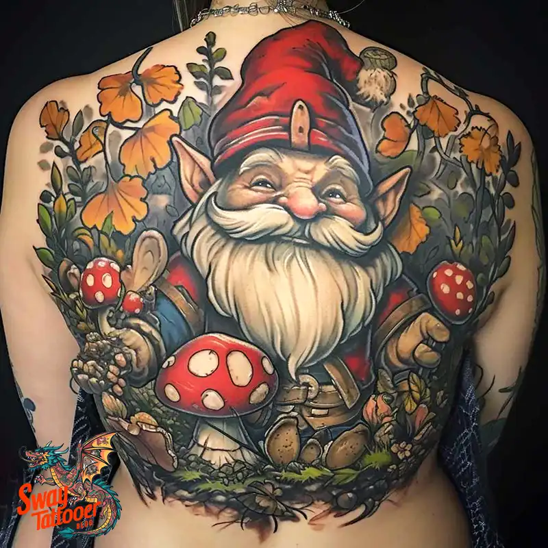 150 Best Gnome Tattoos: Quirky Designs that Bring Magic 7 gnome tattoo