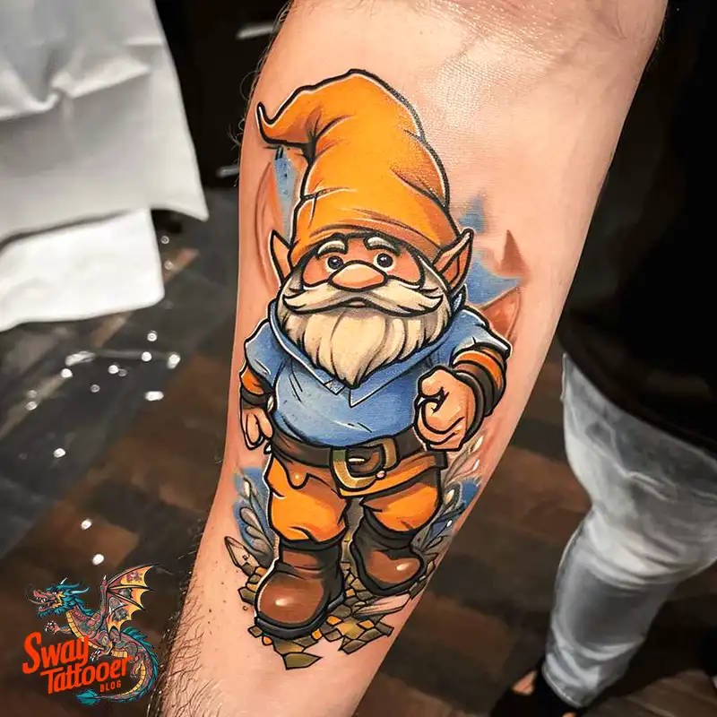 150 Best Gnome Tattoos: Quirky Designs that Bring Magic 3 gnome tattoo