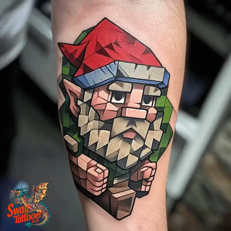 150 Best Gnome Tattoos: Quirky Designs that Bring Magic 2 gnome tattoo