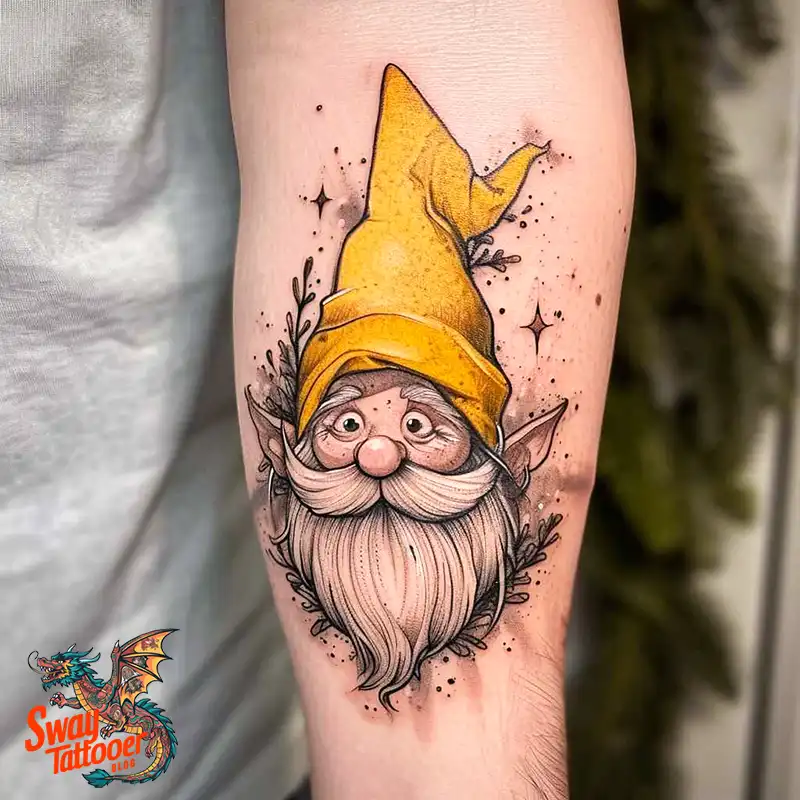 150 Best Gnome Tattoos: Quirky Designs that Bring Magic 129 gnome tattoo