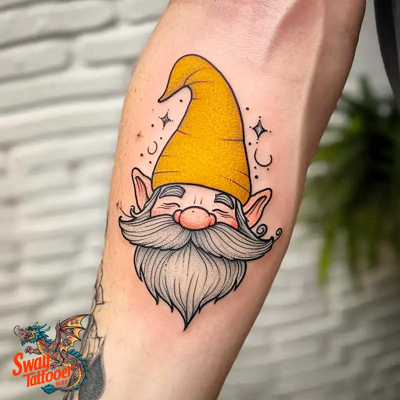 150 Best Gnome Tattoos: Quirky Designs that Bring Magic 126 gnome tattoo