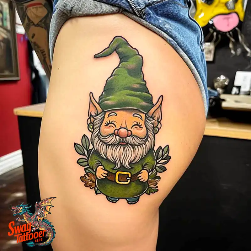 150 Best Gnome Tattoos: Quirky Designs that Bring Magic 119 gnome tattoo