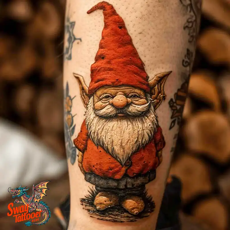 150 Best Gnome Tattoos: Quirky Designs that Bring Magic 118 gnome tattoo