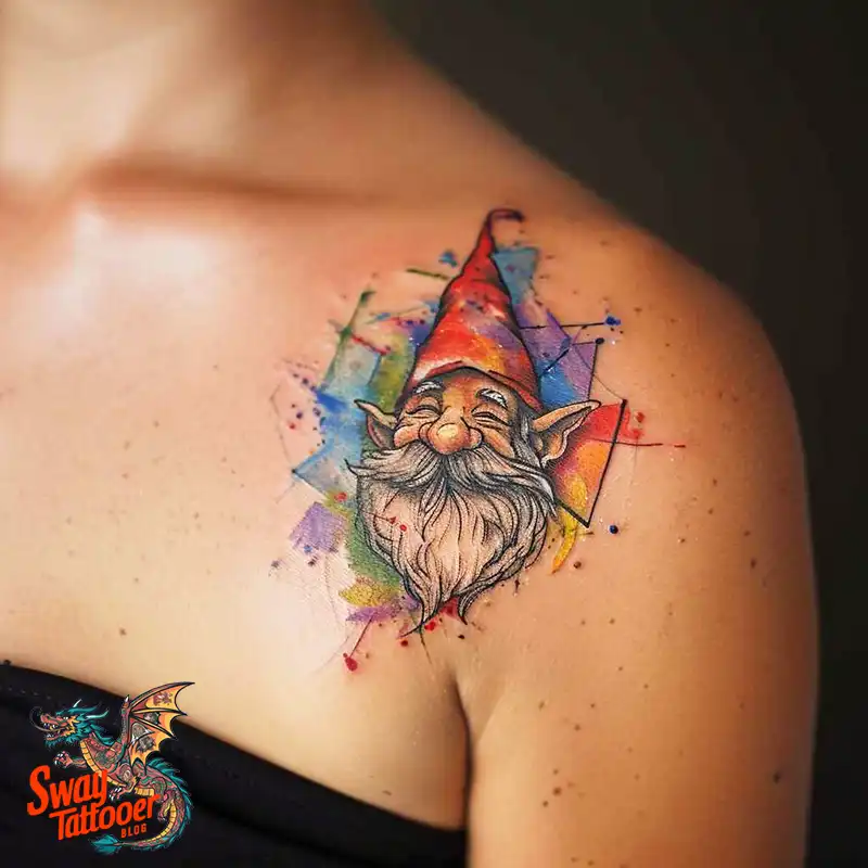 150 Best Gnome Tattoos: Quirky Designs that Bring Magic 115 gnome tattoo