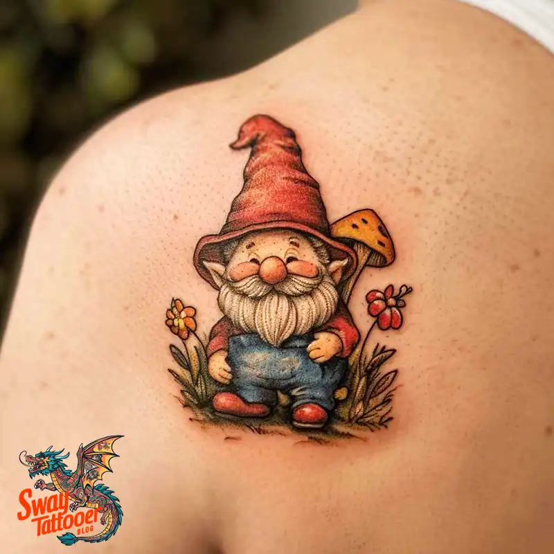 150 Best Gnome Tattoos: Quirky Designs that Bring Magic 114 gnome tattoo