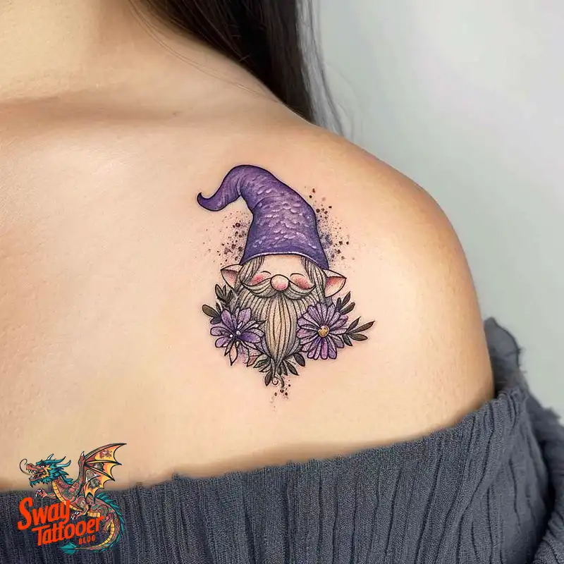 150 Best Gnome Tattoos: Quirky Designs that Bring Magic 113 gnome tattoo